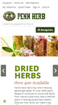 Mobile Screenshot of pennherb.com